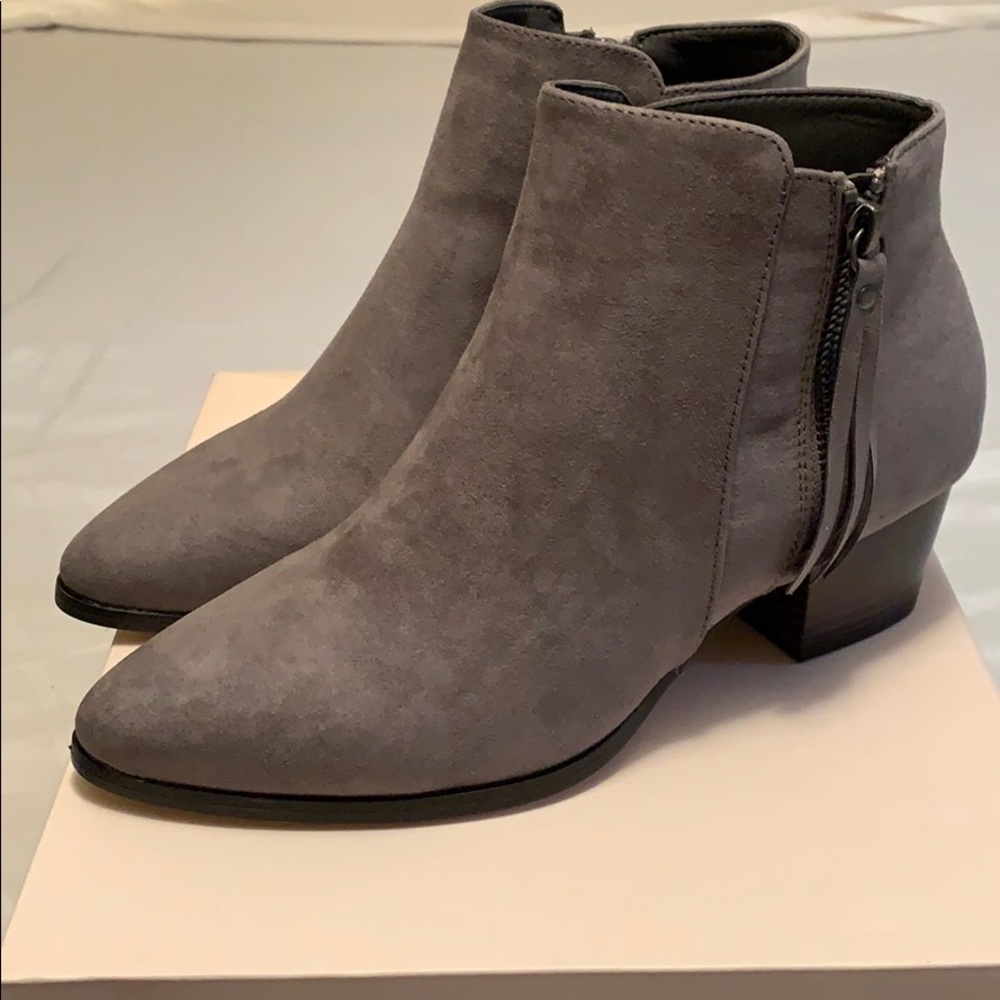 Dark Grey Booties